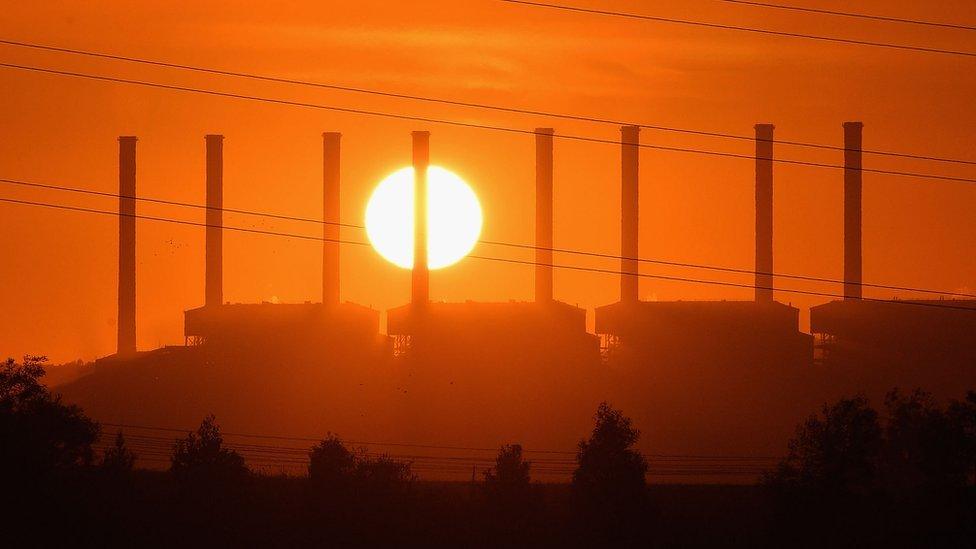 Coal fired power plant