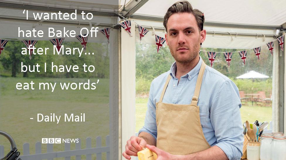 Bake Off contestant Tom