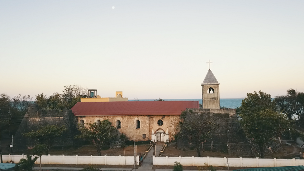 A church in Agutaya