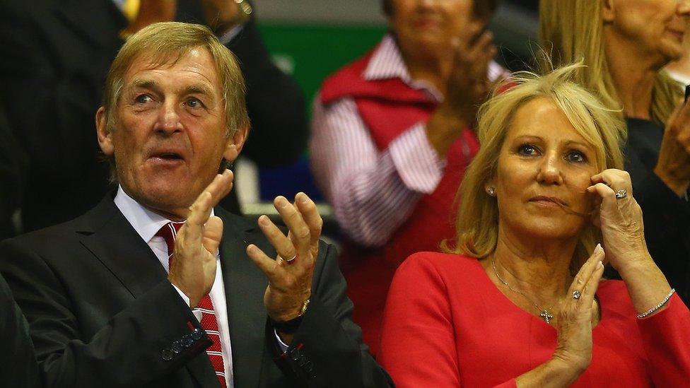 Kenny Dalglish and wife Marina Dalglish