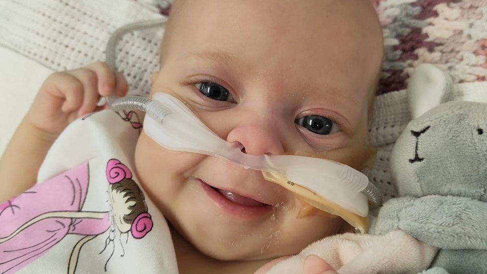 Florence-Ivy, who has had a liver transplant