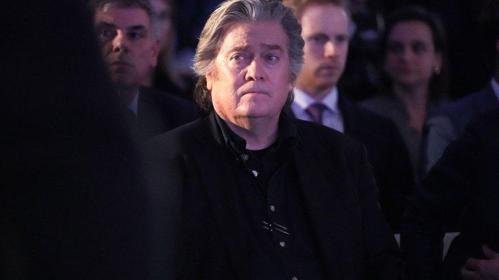 Former White House Chief Strategist Steve Bannon in December 2018