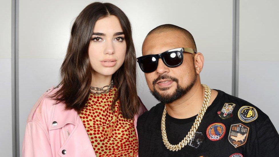 Dua Lipa and Sean Paul