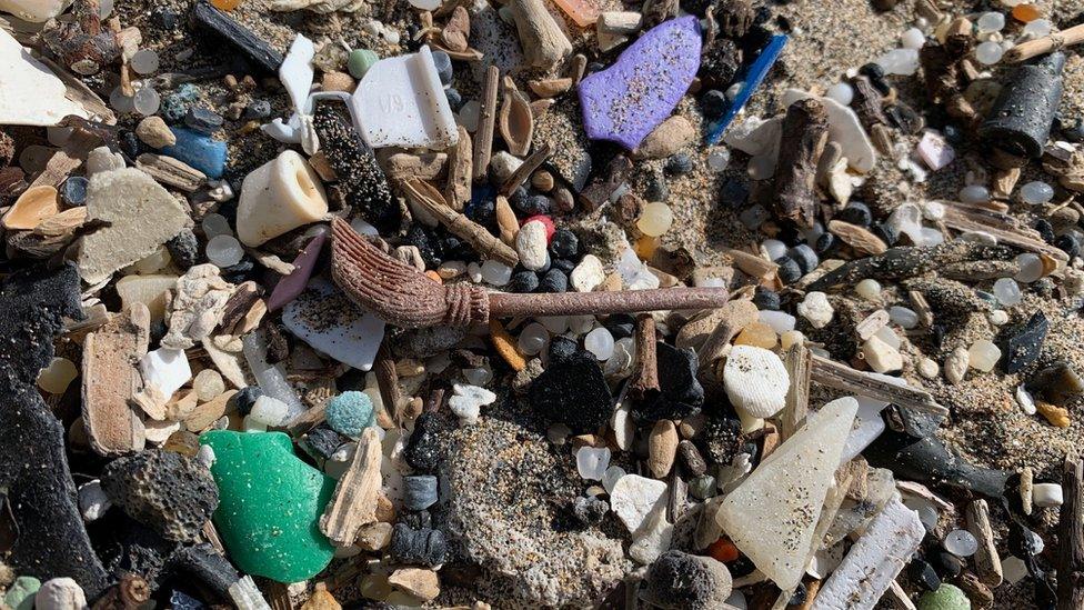 Lego on the beach