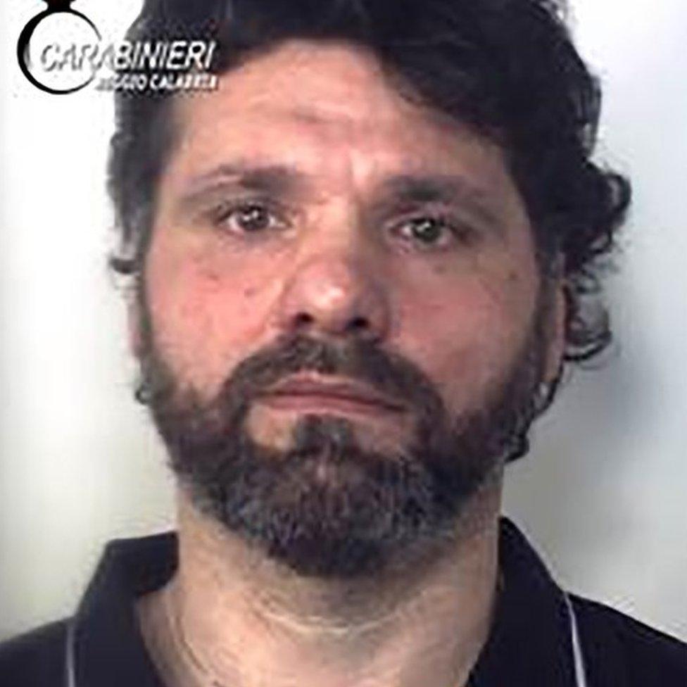 Ernesto Fazzalari in a picture released by Italian police