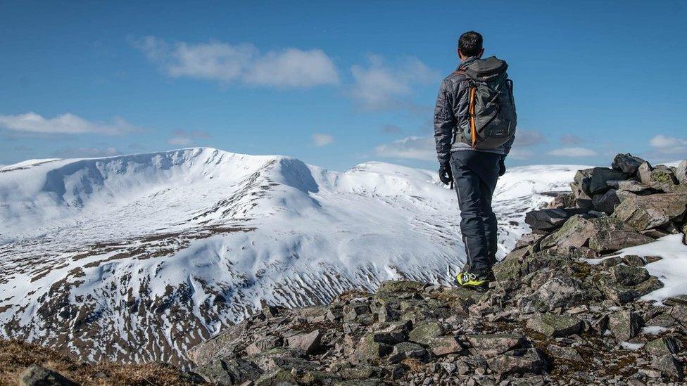 A day in the Southern Cairngorms before the lockdown