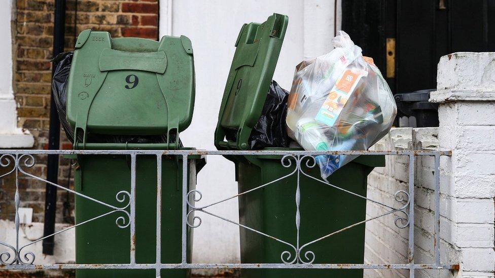 Recycling bins