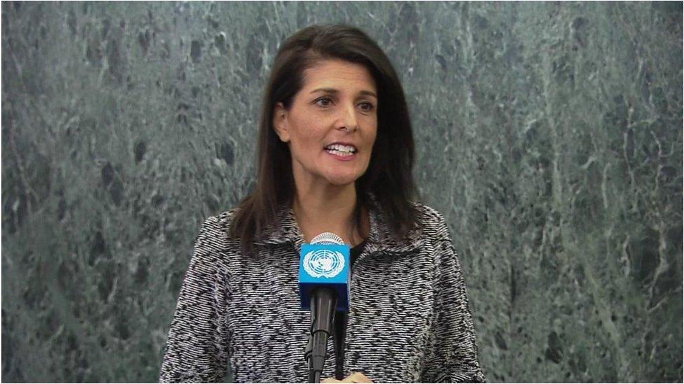 Nikki Haley at UN