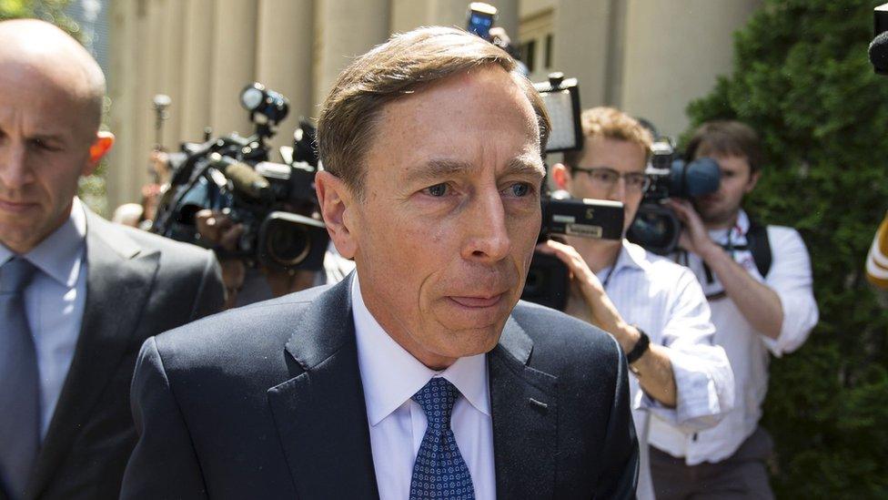 As CIA director, David Petraeus broke the law by revealing classified information