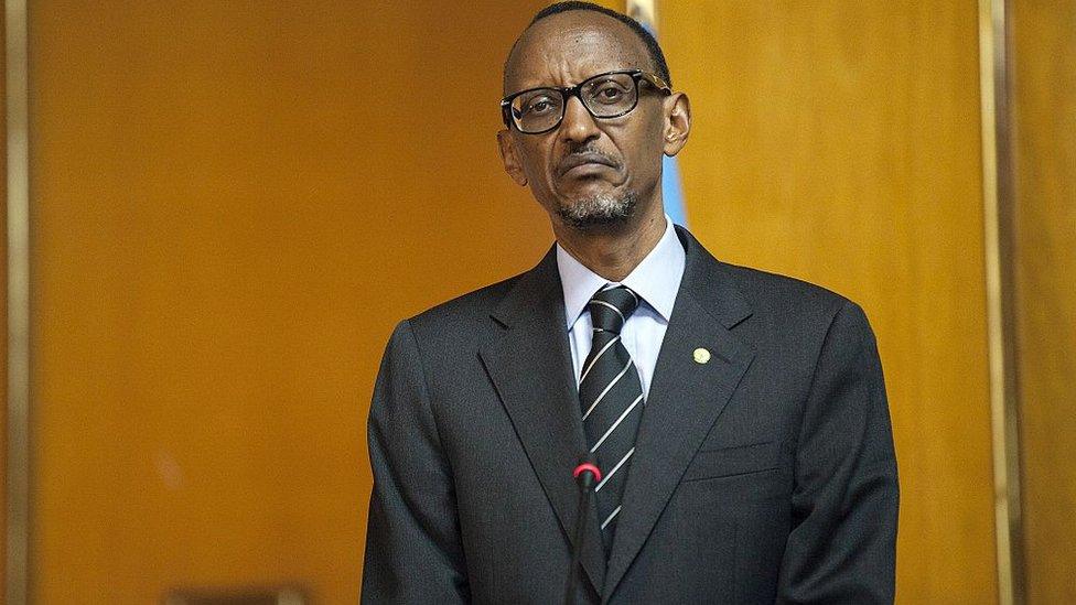 Rwandan President Paul Kagame