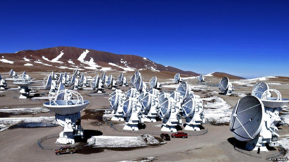 The ALMA observatory in Chile