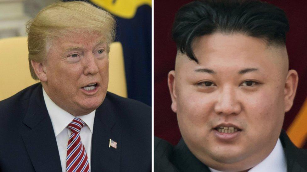 US President Donald Trump and North Korean leader Kim Jong-un