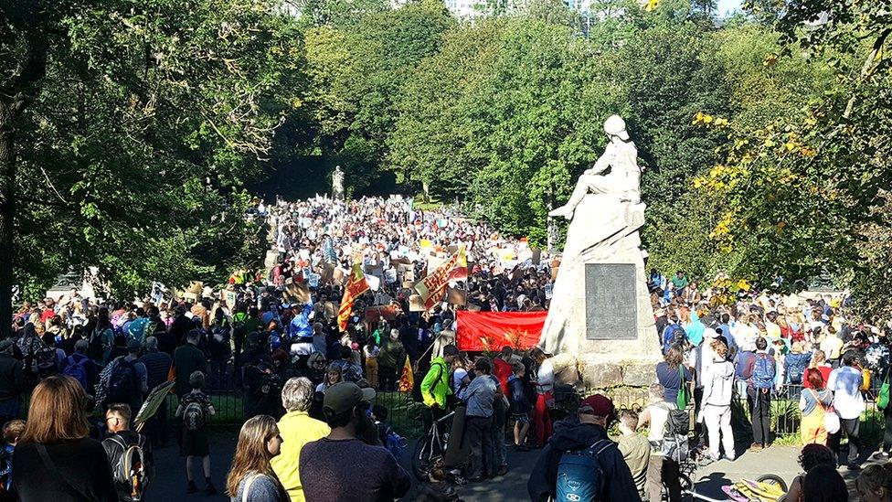 Glasgow climate demo