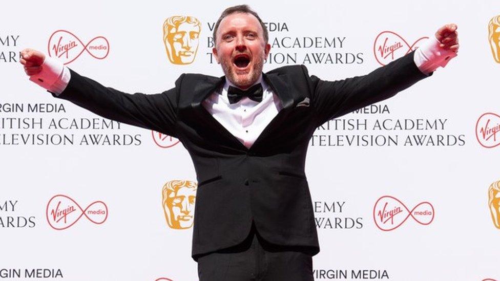 Chris McCausland at the Bafta Television Awards