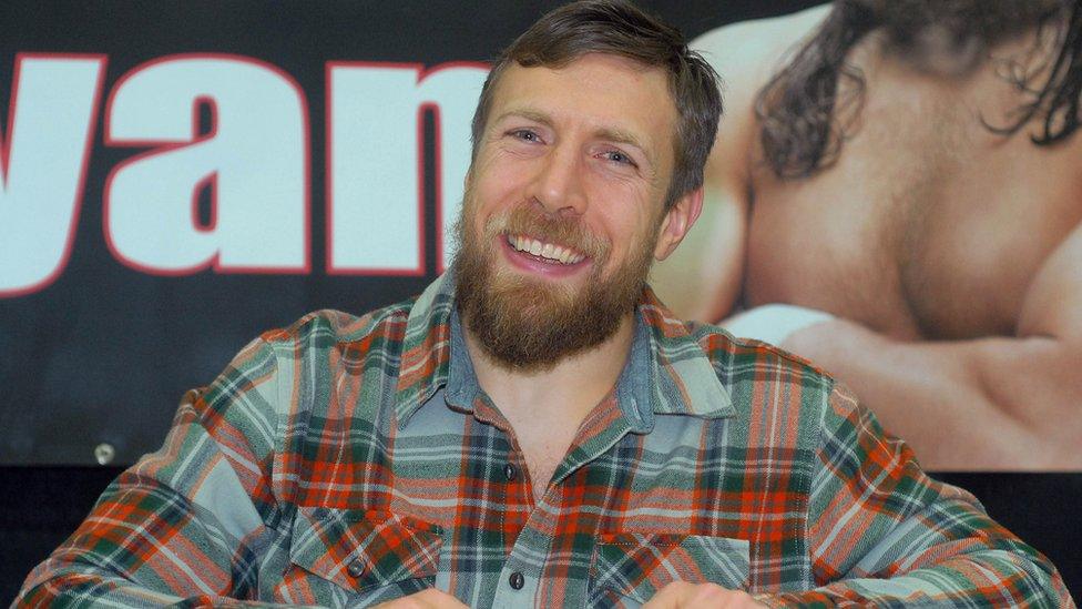 Four-time WWE world champion Daniel Bryan