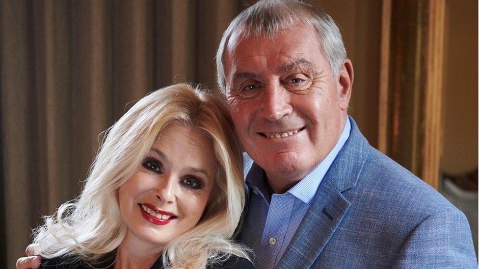 Steph and Peter Shilton