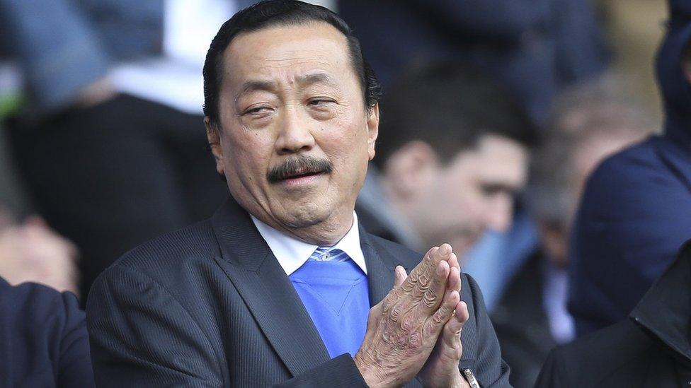 Cardiff City owner Vincent Tan