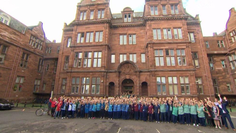 Staff were ready to leave the old Sick Kids hospital