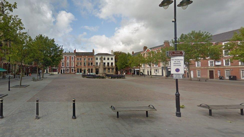 Retford's Market Place