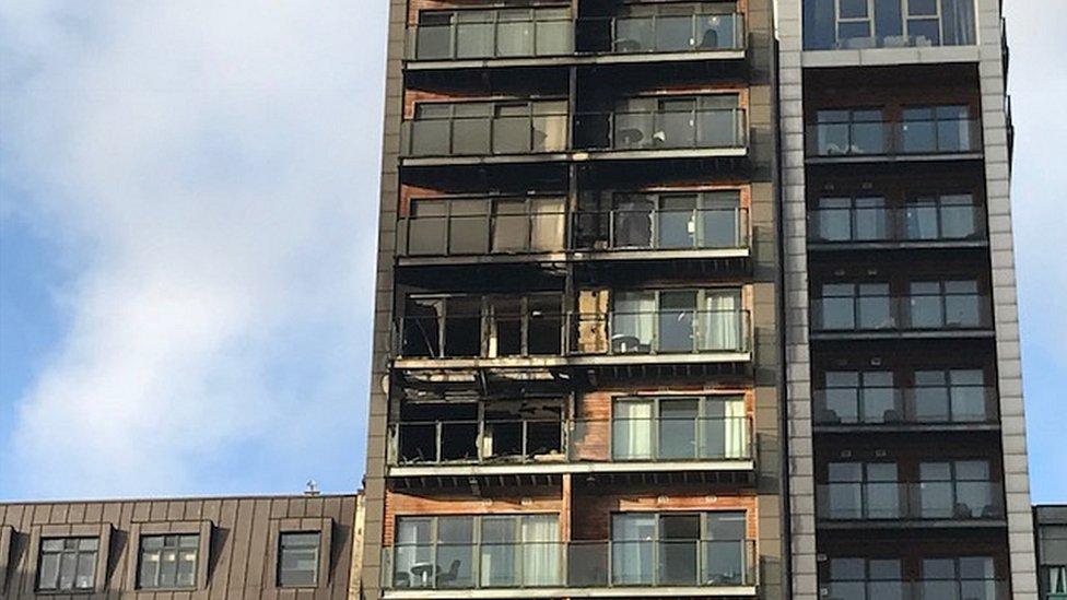 burnt flats on Sunday morning