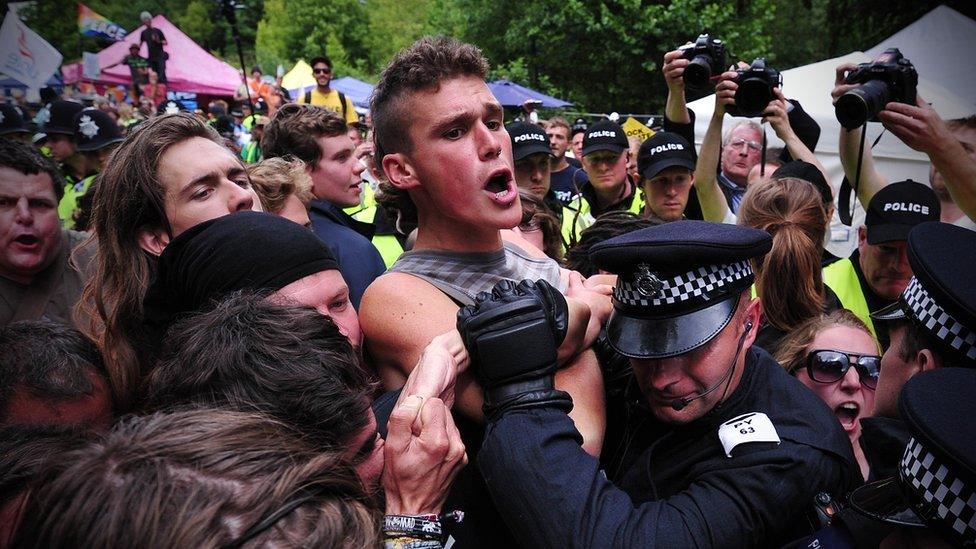 Balcombe protests