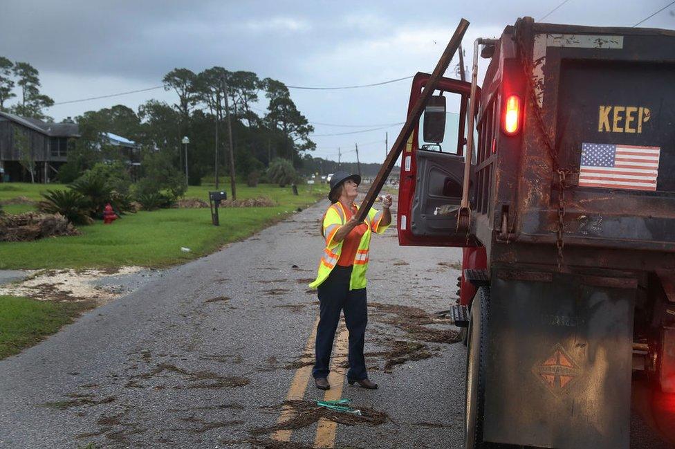 Clean up efforts beginning