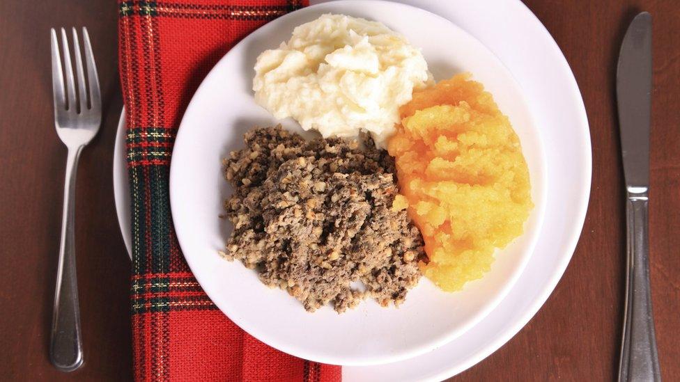 Haggis meal