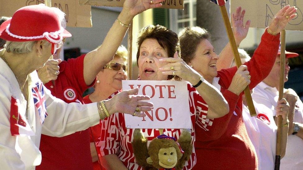 Picture from Gibraltar referendum