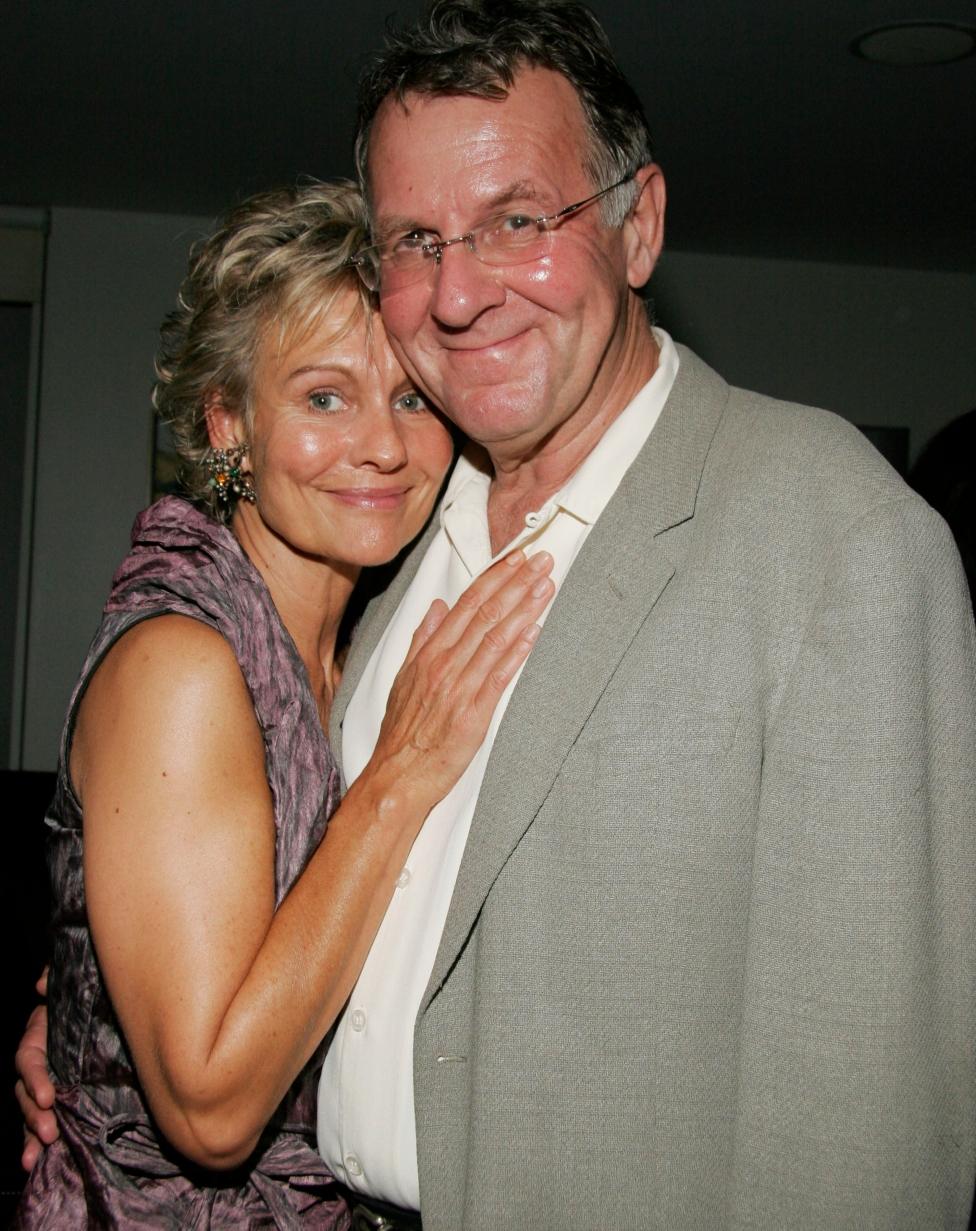 Tom Wilkinson and wife Diana Hardcastle