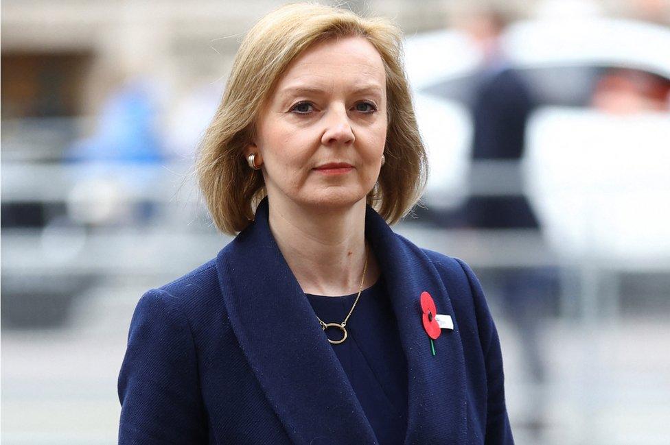 Liz Truss in April 2022