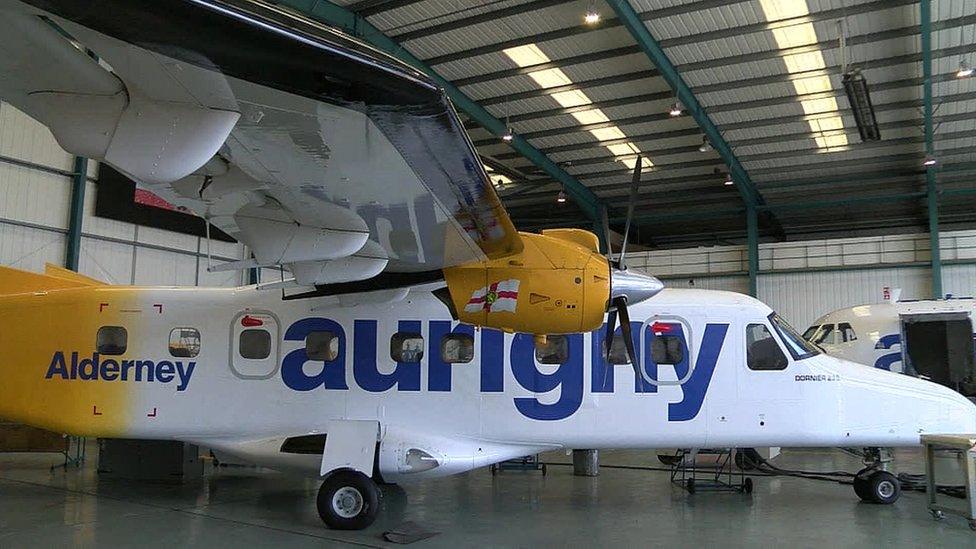 Aurigny Dornier plane