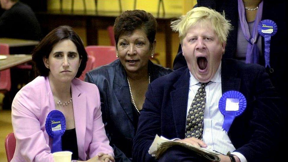 Marina Wheeler and Boris Johnson