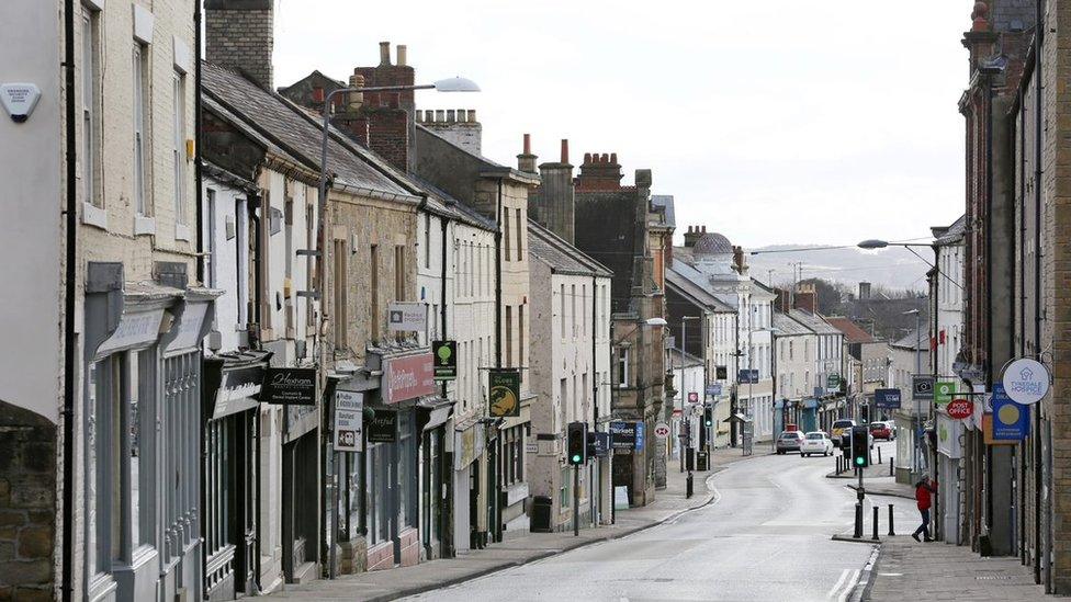 Battle Hill area of Hexham