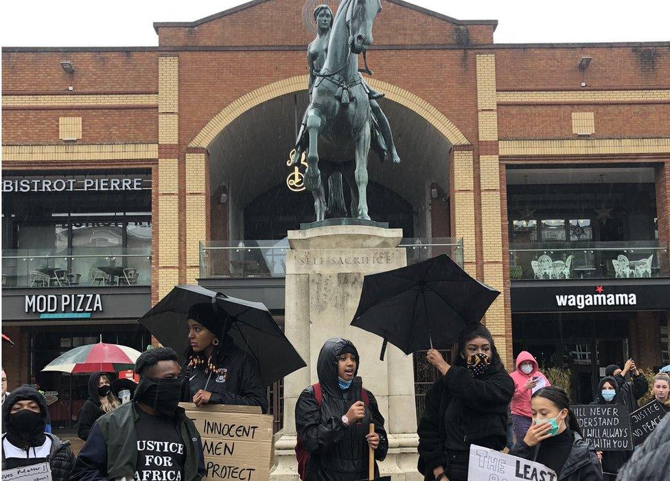 Protest in Coventry