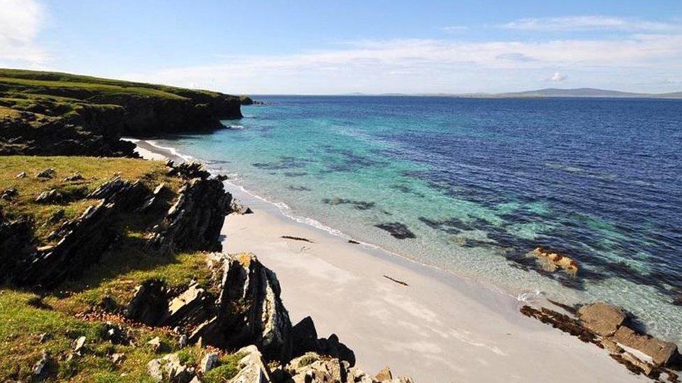 View from Orkney island