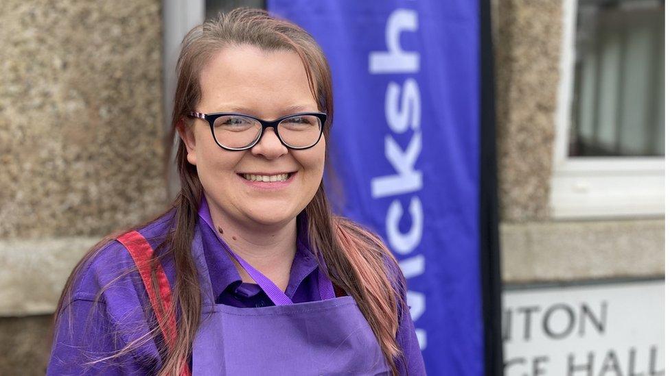 Mum Lianne Drummond has helped Berwickshire Swap grow.