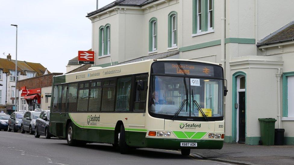 Southern rail replacement bus