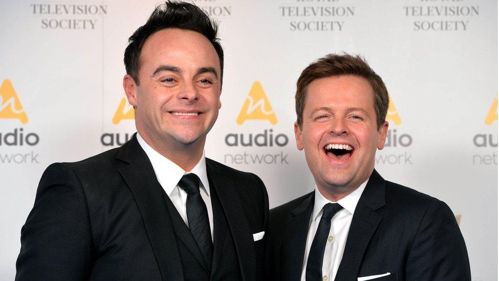 Left-right: Ant and Dec