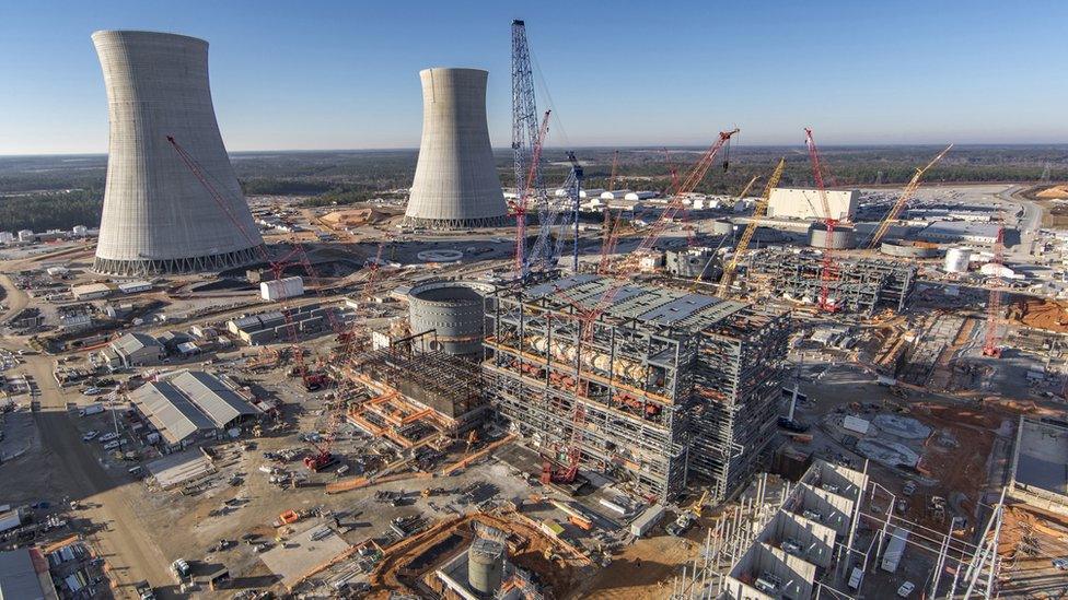 Vogtle nuclear power site in Georgia