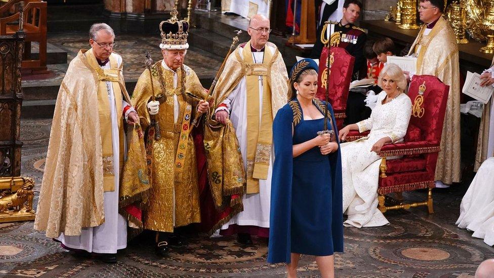 Ms Mordaunt during the ceremony