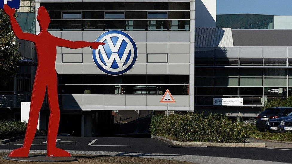 VW branch in Duesseldorf