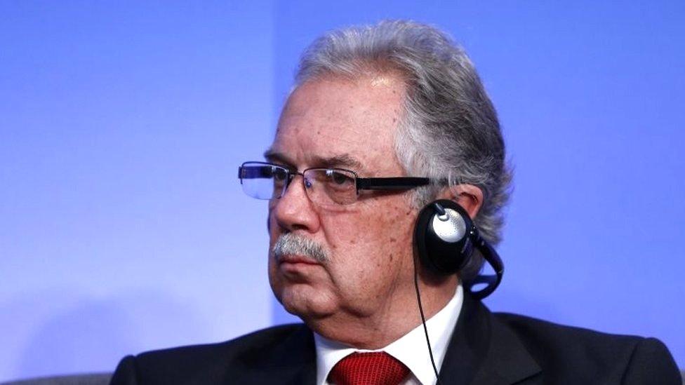 Uruguay's defence minister, Jorge Menéndez, in September 2016