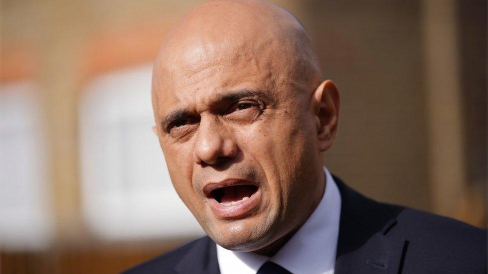 Health Secretary Sajid Javid