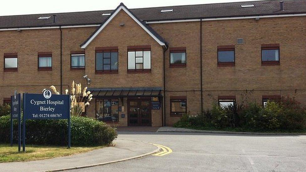 Cygnet psychiatric hospital in Bierley Lane, Bradford