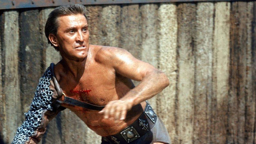 Kirk Douglas in Spartacus