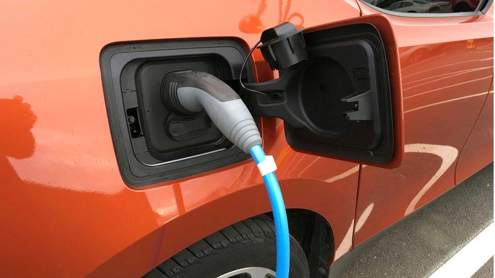 Electric car charging