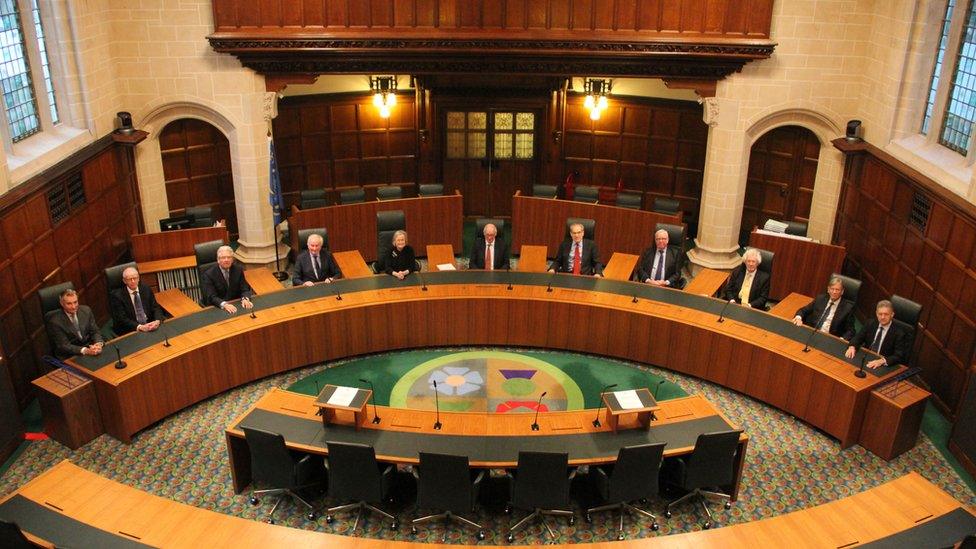 The 11 justices of the UK Supreme Court