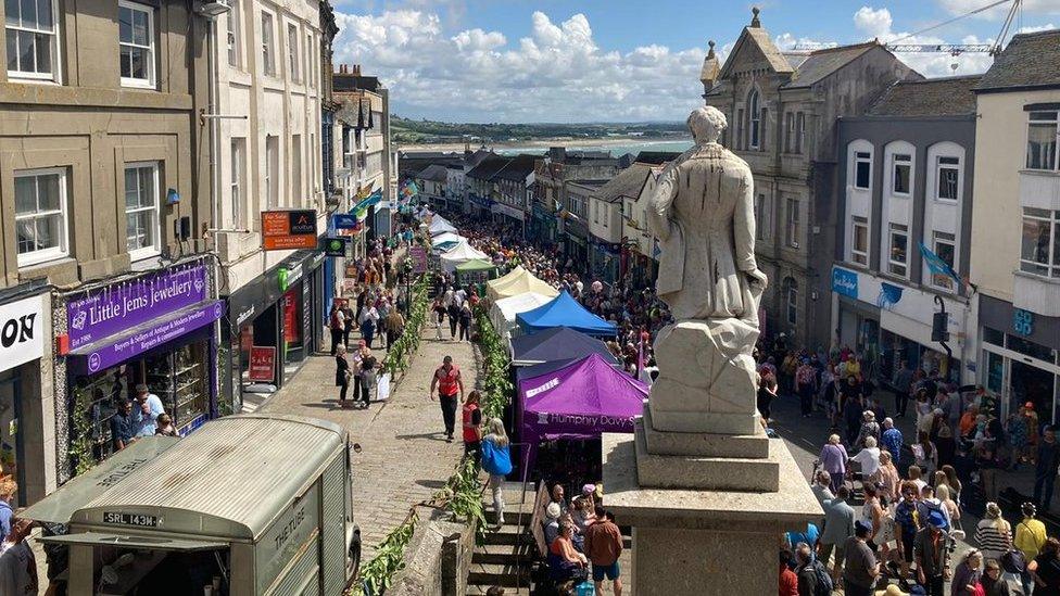 Mazey Day in Penzance, June 2022