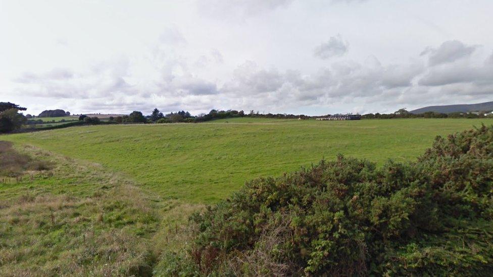 Fields between Braddan Road and Ballafletcher Road