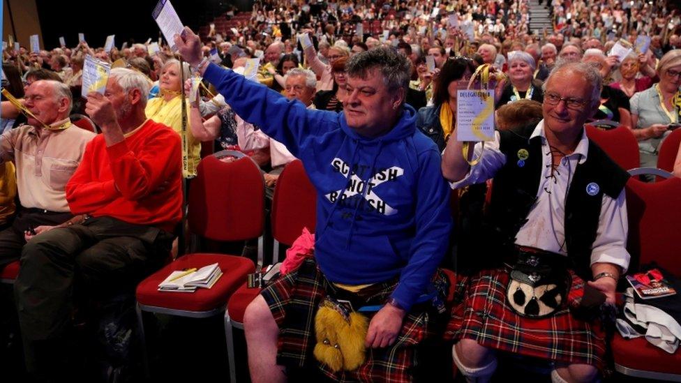 SNP conference delegates